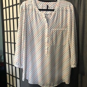 NYDJ 3/4 sleeves Blouse